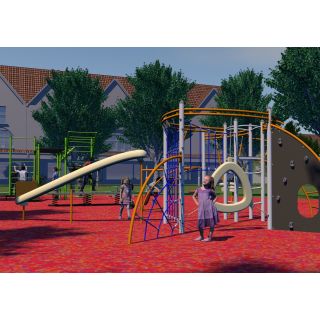 Metal Climbing Frame - Solaris_1736