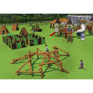 Labyrinth & Castle - Themed Playground_1747