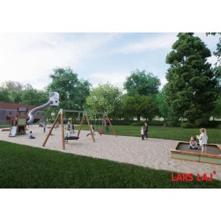 Green Playground In The Park Area_2114