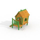 Britta's Playhouse wooden house
