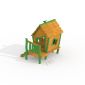 Britta's Playhouse wooden house