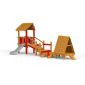 Lasse's House playhouse with slide