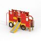 Big Truck single slide, wooden playhouse