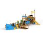 Cutty Sark ship with slide, wooden playhouse