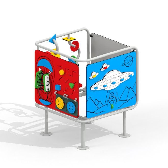 Sensory Box մանկական խաղալիք՝ ինտերակտիվ տարրերով և գունավոր դիզայնով: