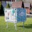 Sensory Box մանկական խաղալիք՝ պտտվող ատամնավոր անիվներով և տիեզերական թեմայով գրաֆիկայով: