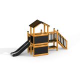 Country House Nature playhouse with slide