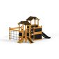 Tower Nature wooden playhouse with slide