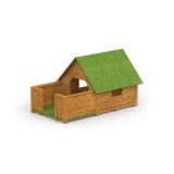 Veranda House Nature Grass Roof wooden house