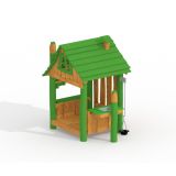 Nill's Playhouse wooden house